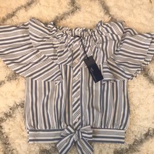 Habitual Girl stripe Top